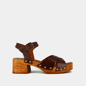 603- Mae Bis Cuir Marron