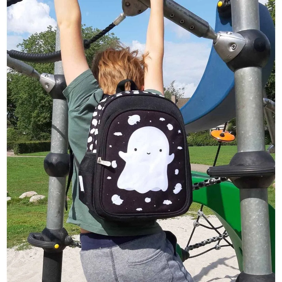A Little Lovely Company Backpack Ghost