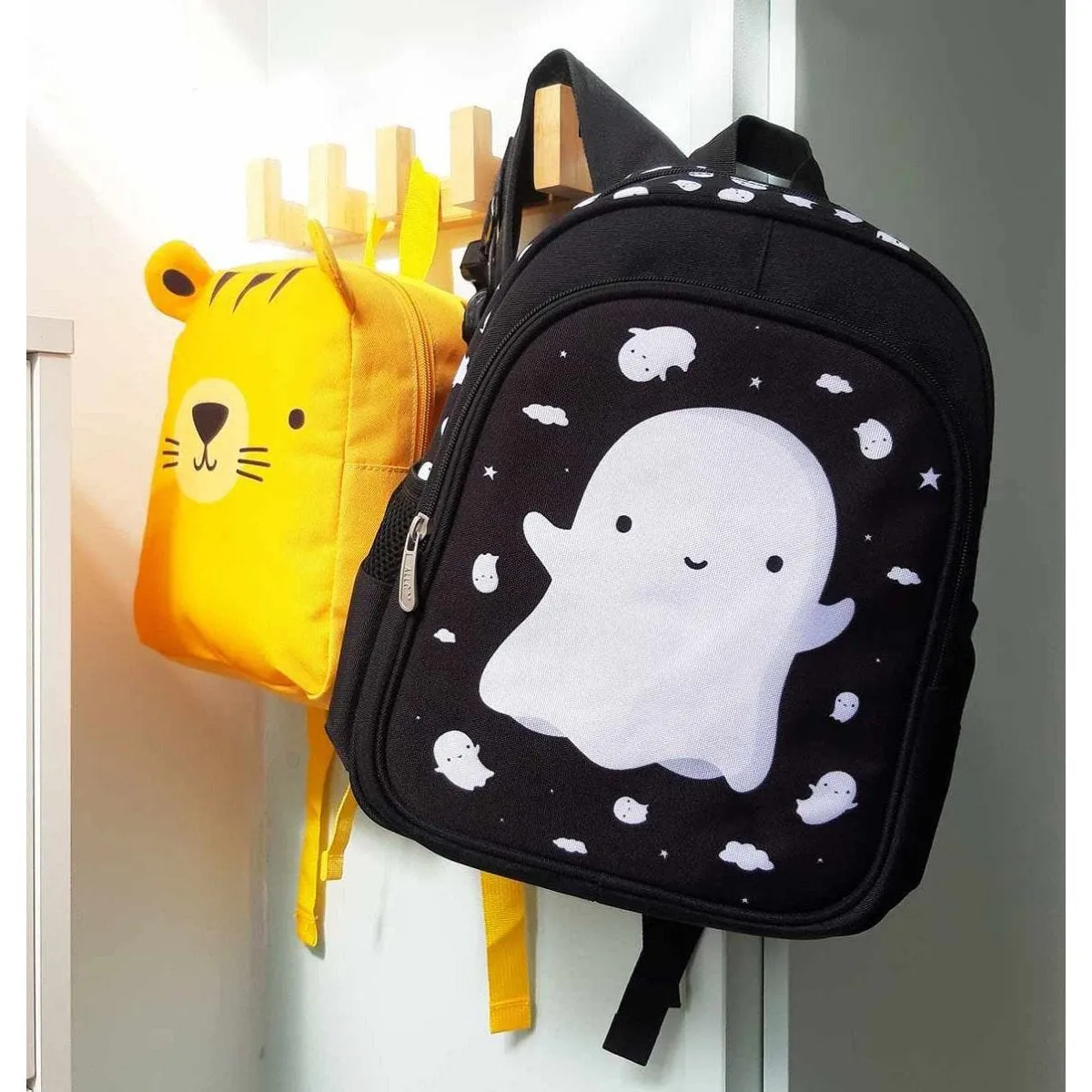 A Little Lovely Company Backpack Ghost