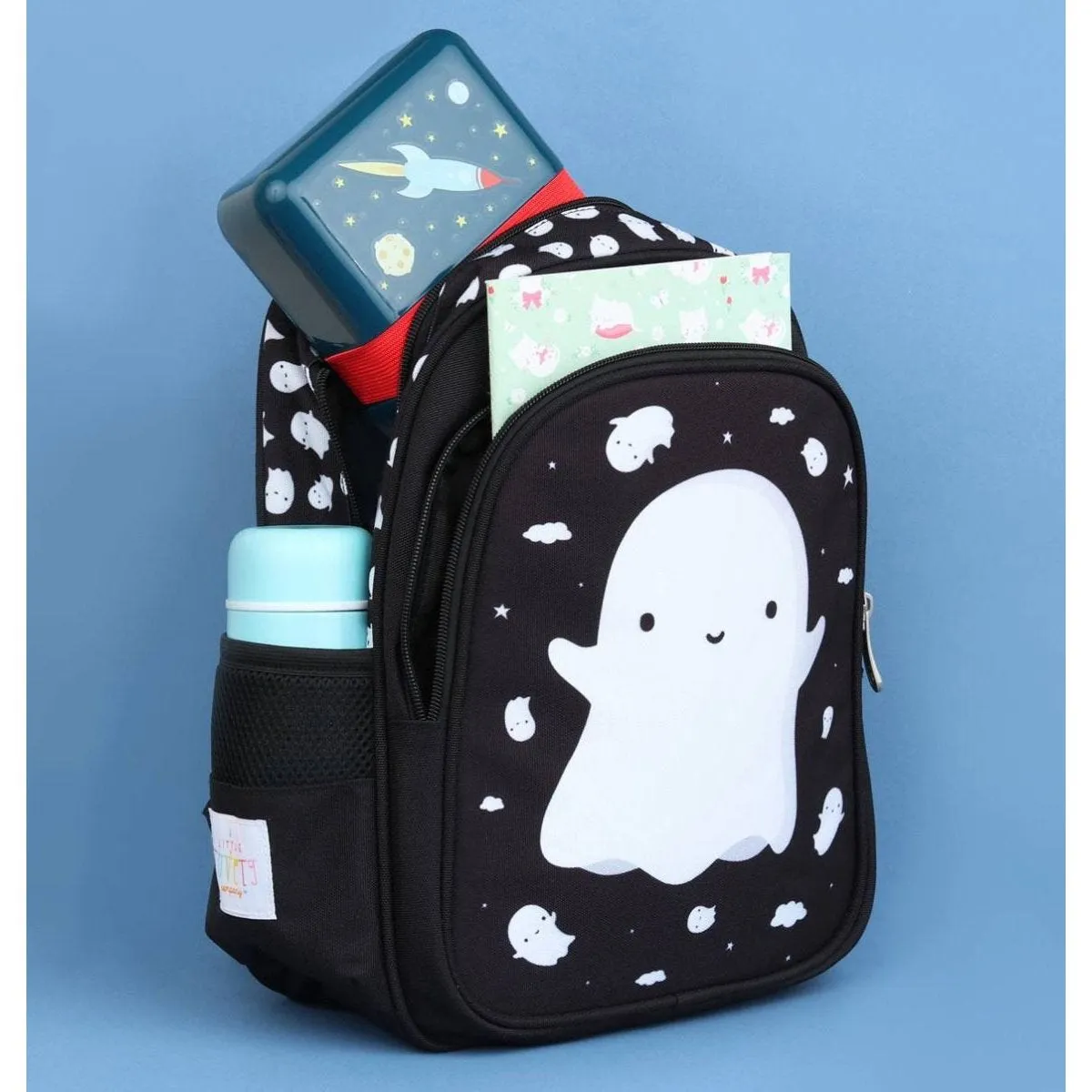 A Little Lovely Company Backpack Ghost