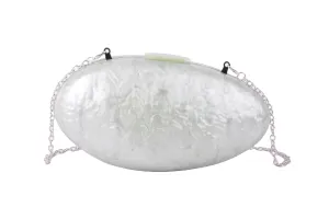 Acrylic Bean Clutch