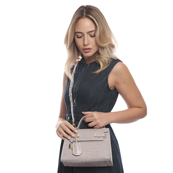 Ava Croco  9 - Light Grey