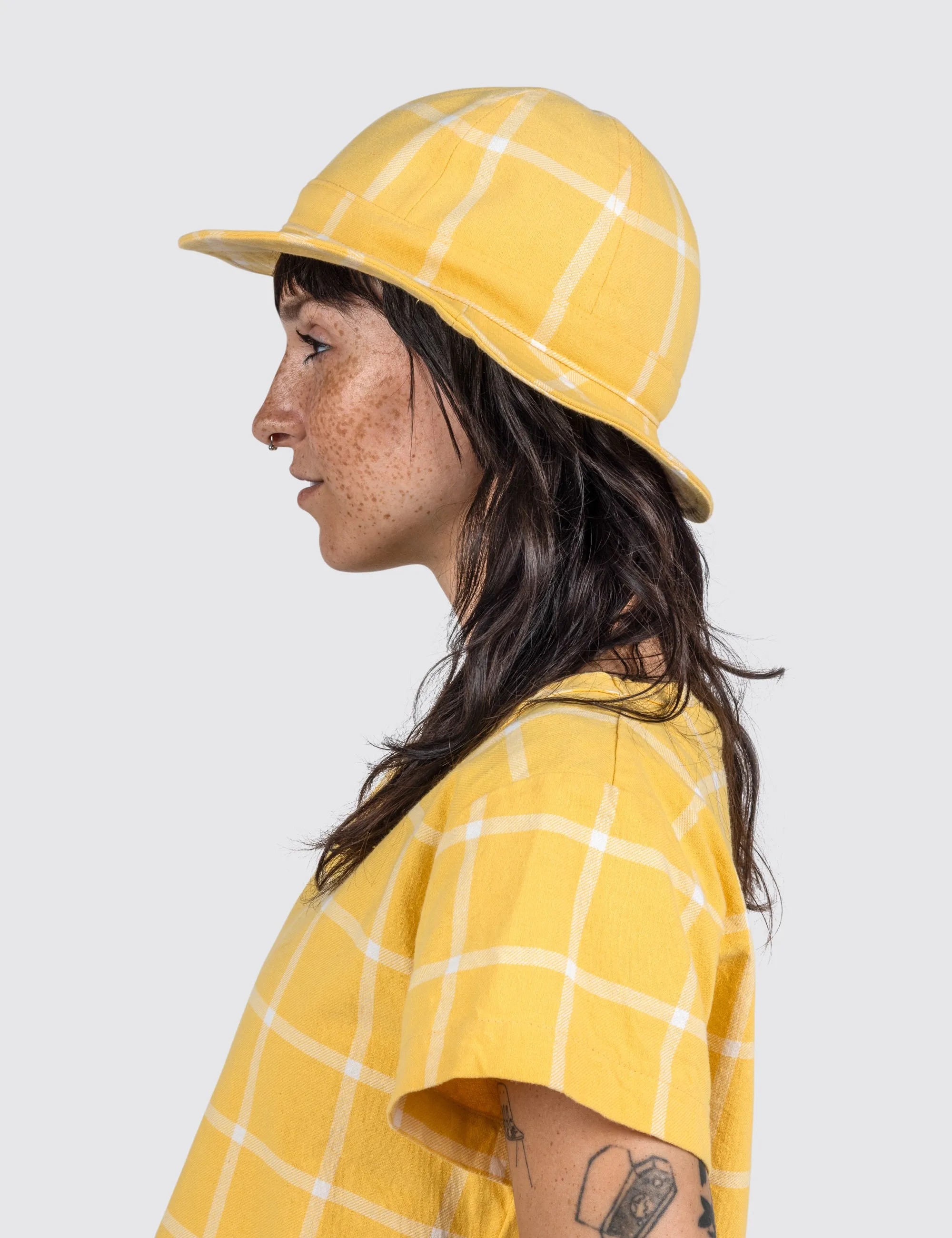 Banana Grid Bob Hat