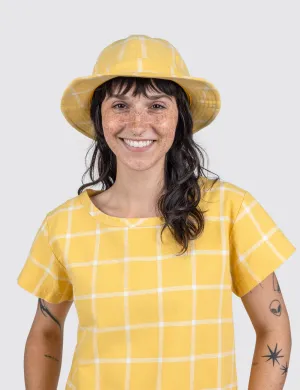Banana Grid Bob Hat