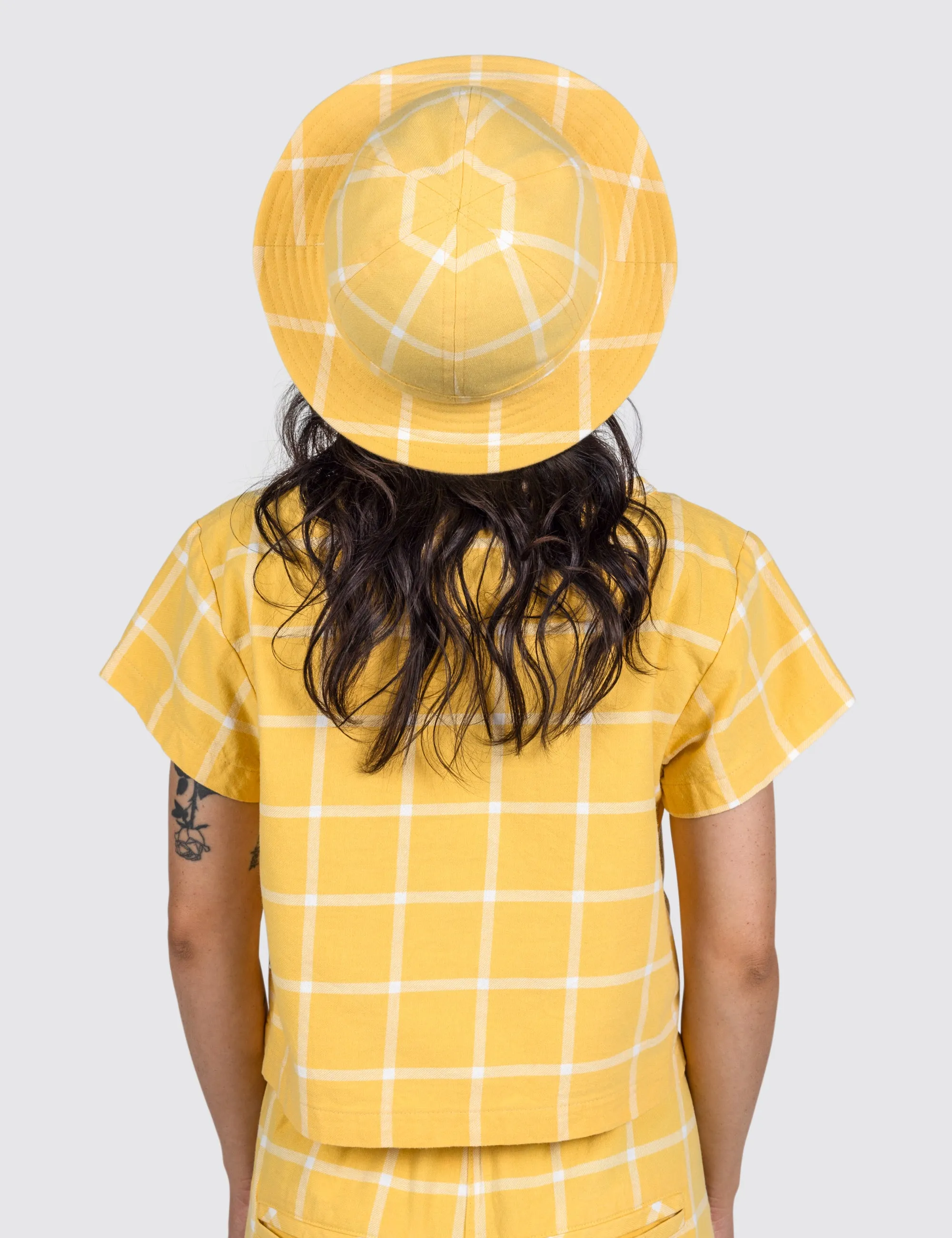 Banana Grid Bob Hat