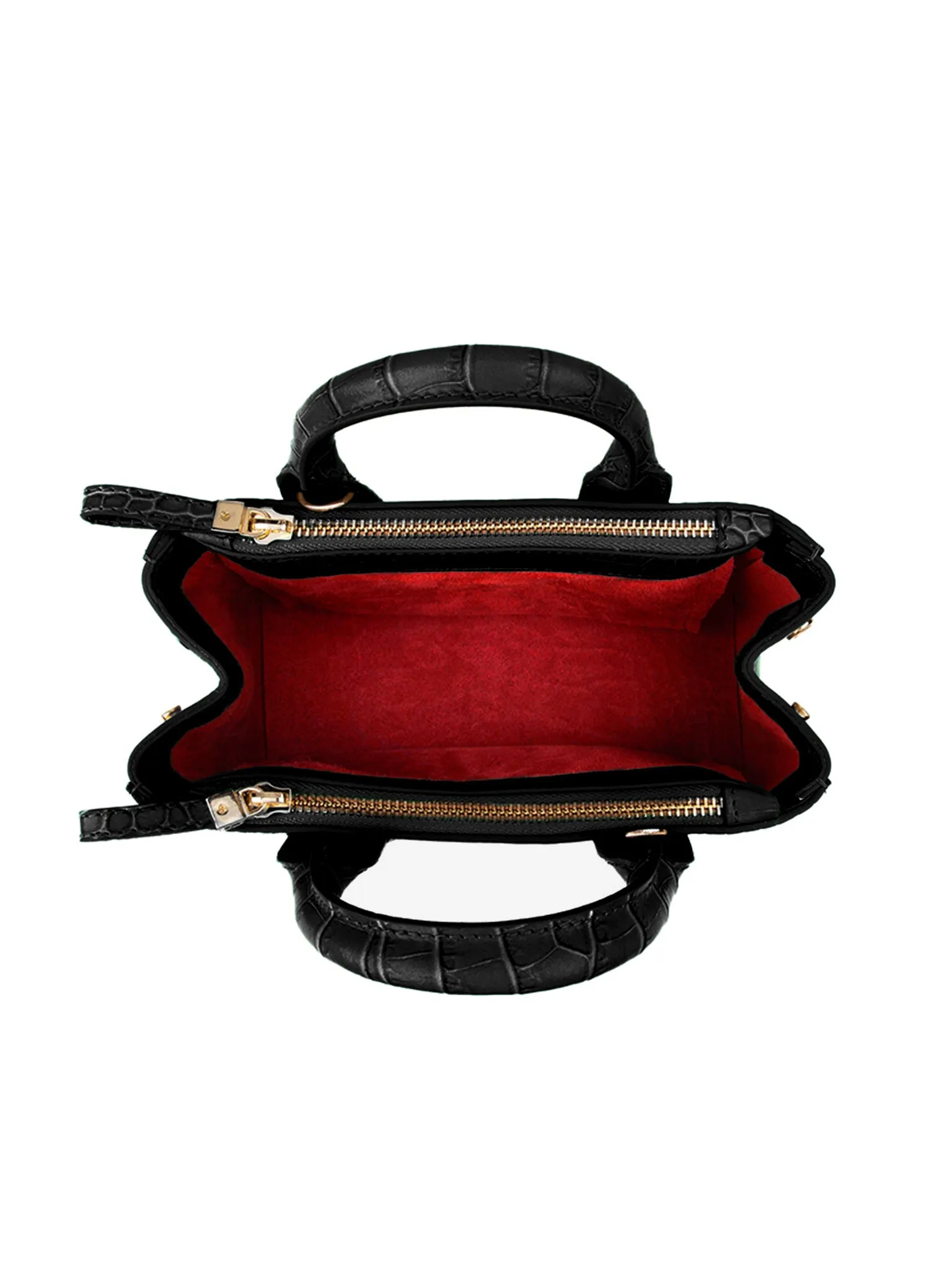 Bella Croco 9 - Black&Red