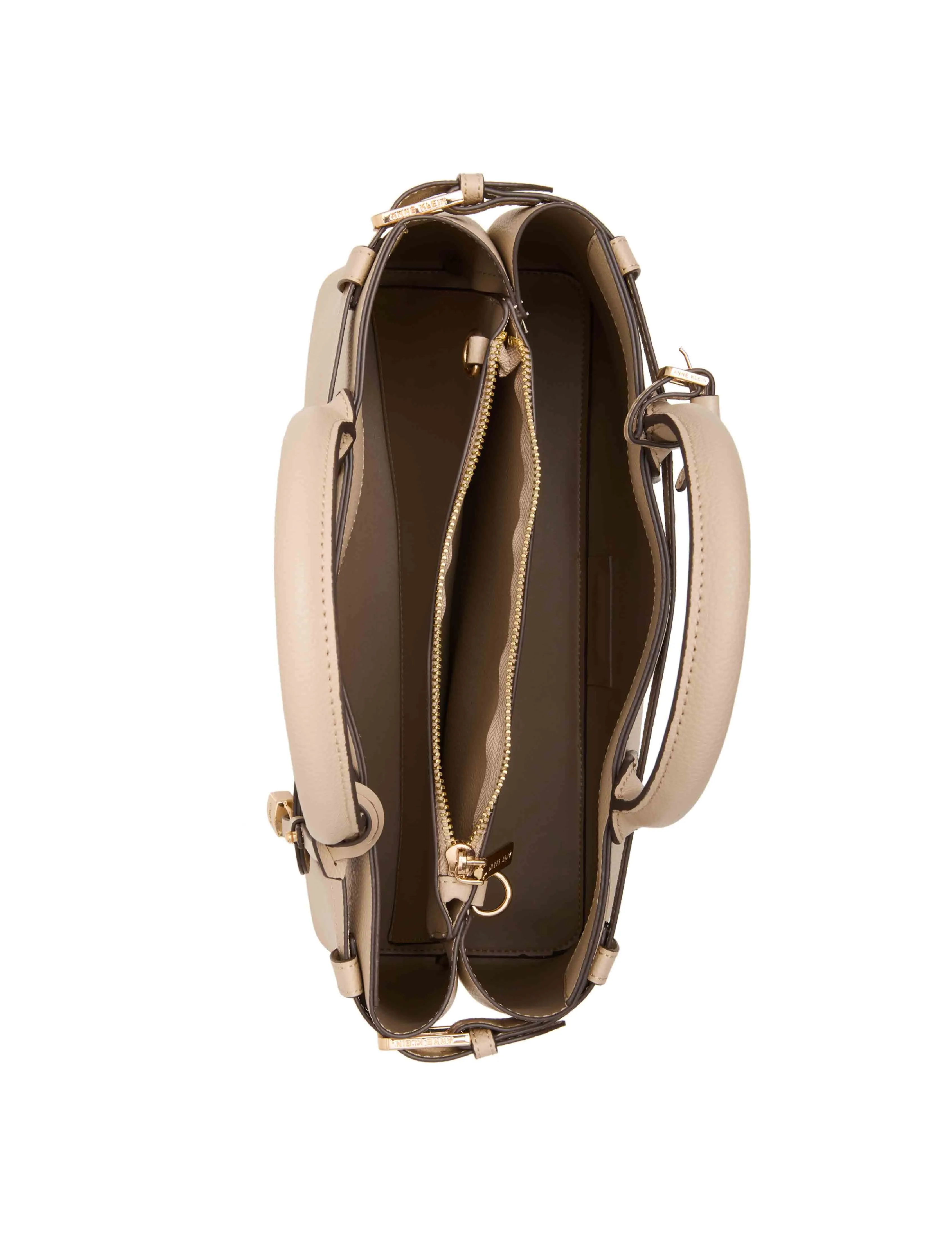 Belted Satchel with Convertible Strap