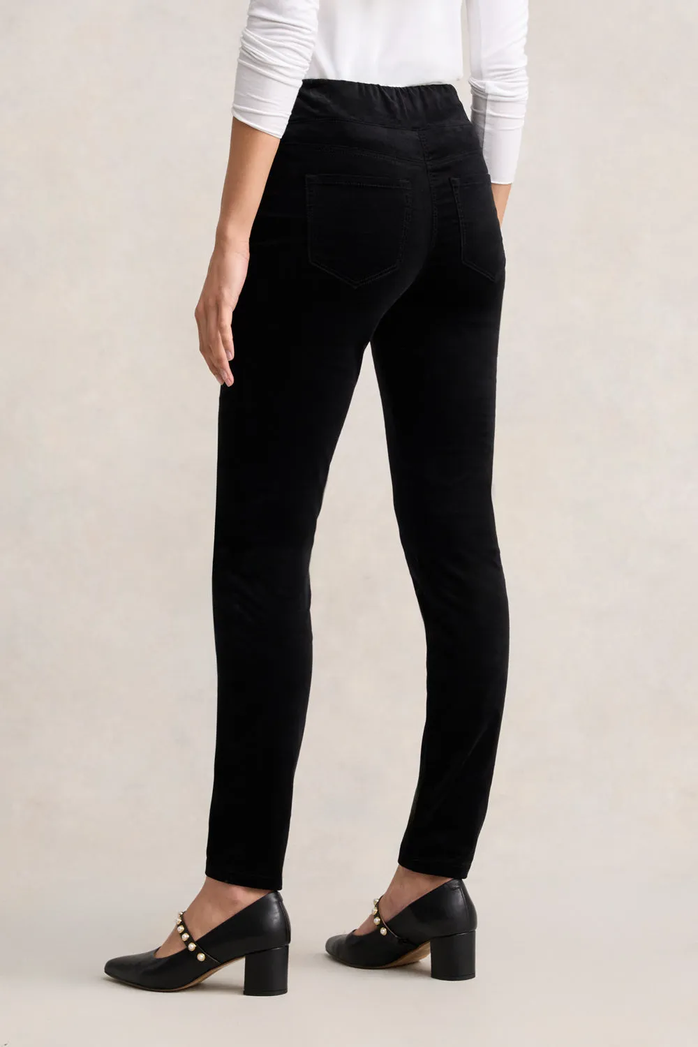 Bengajean® Skinny Leg Velvet - Black