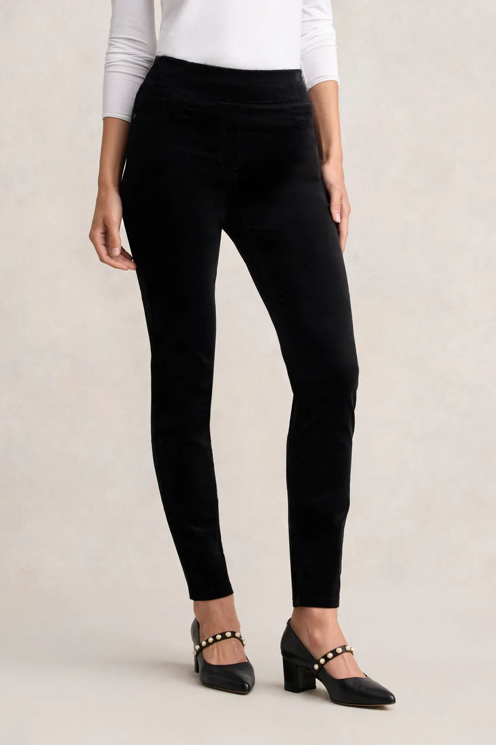 Bengajean® Skinny Leg Velvet - Black