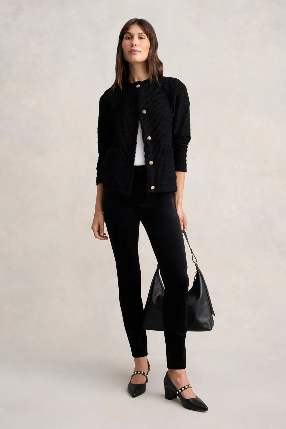 Bengajean® Skinny Leg Velvet - Black