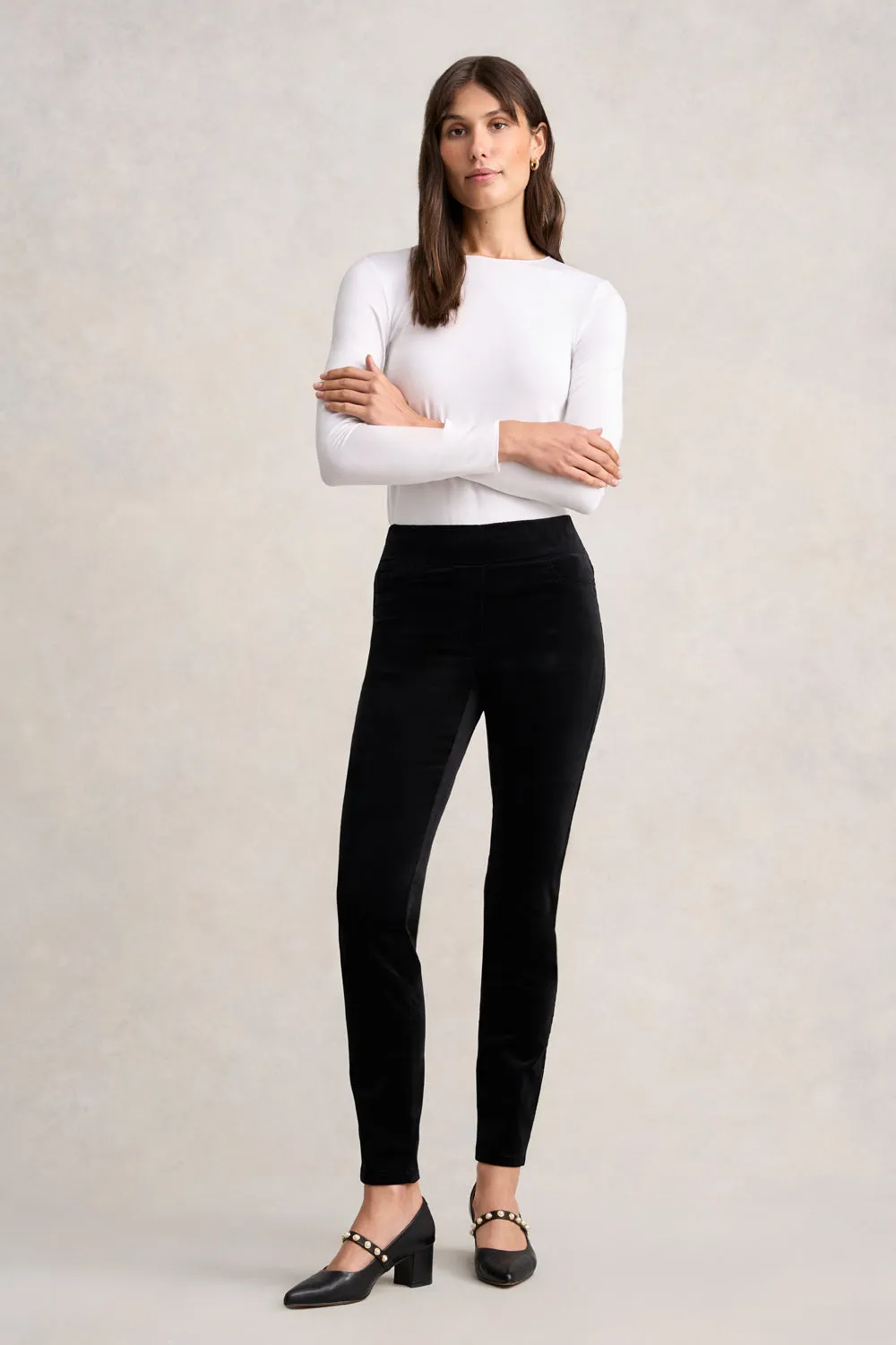 Bengajean® Skinny Leg Velvet - Black
