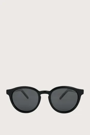 Bev Sunglasses - Round - Classic Black