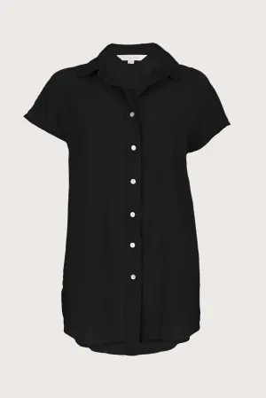 BLACK WIDE SHIRT