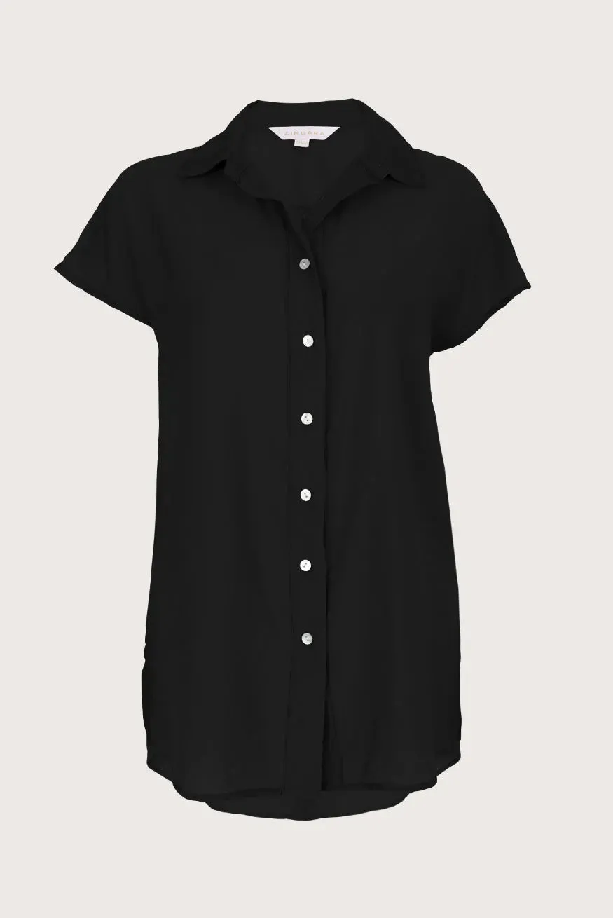 BLACK WIDE SHIRT