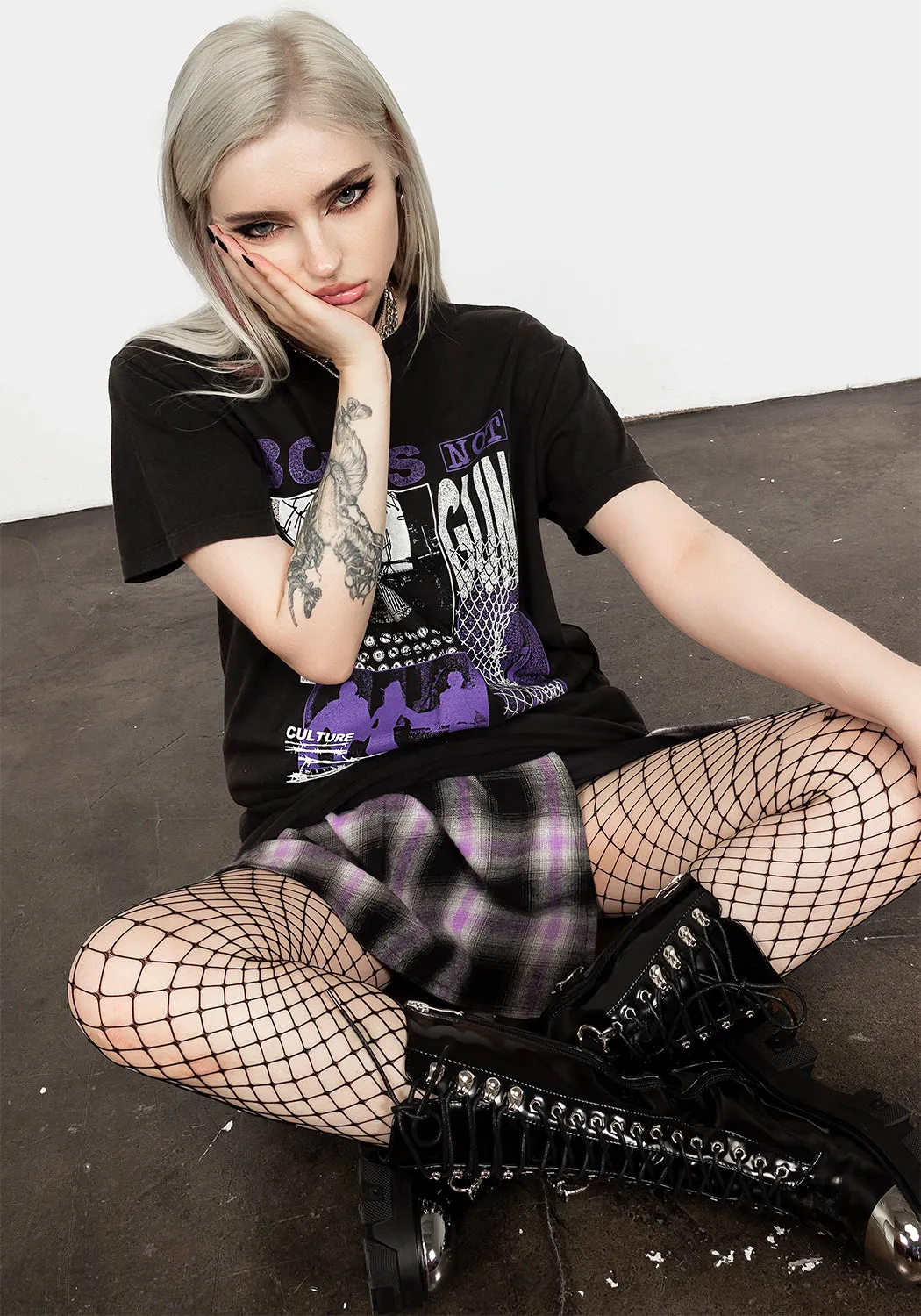 Books Vintage Black Washed T-Shirt