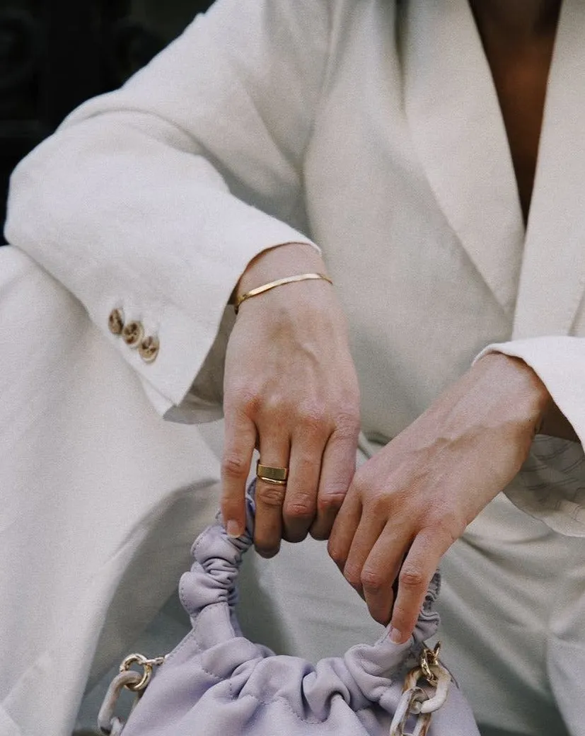 Brooke Drape Linen Blazer