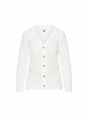 Cardigan With Directional Knitting- Sale