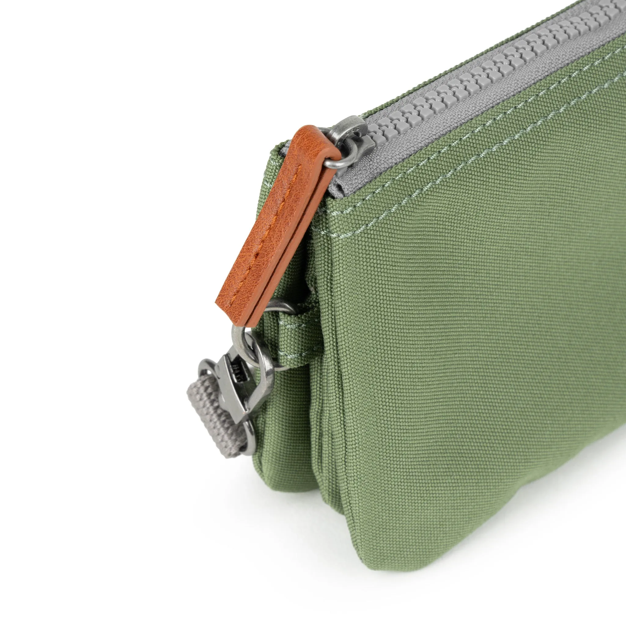 Carnaby with Wrist Strap Granite Recycled Canvas
