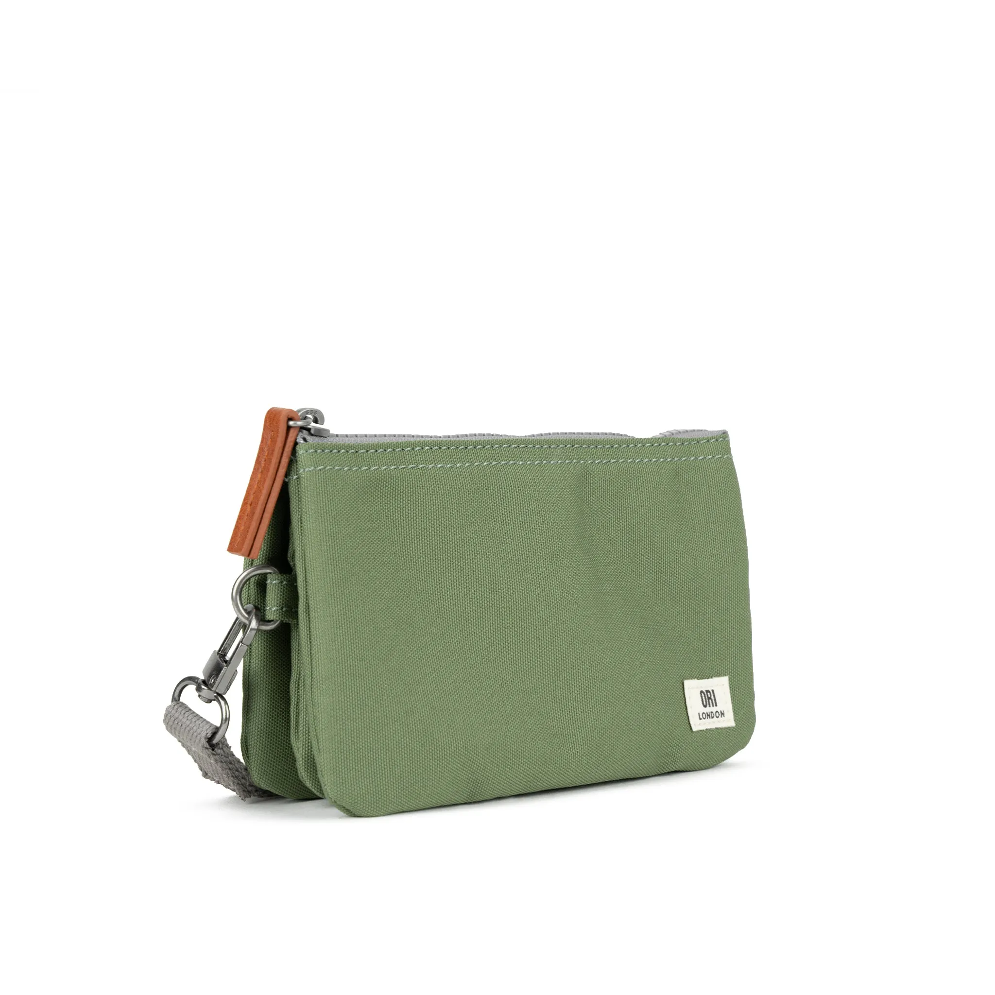 Carnaby with Wrist Strap Granite Recycled Canvas
