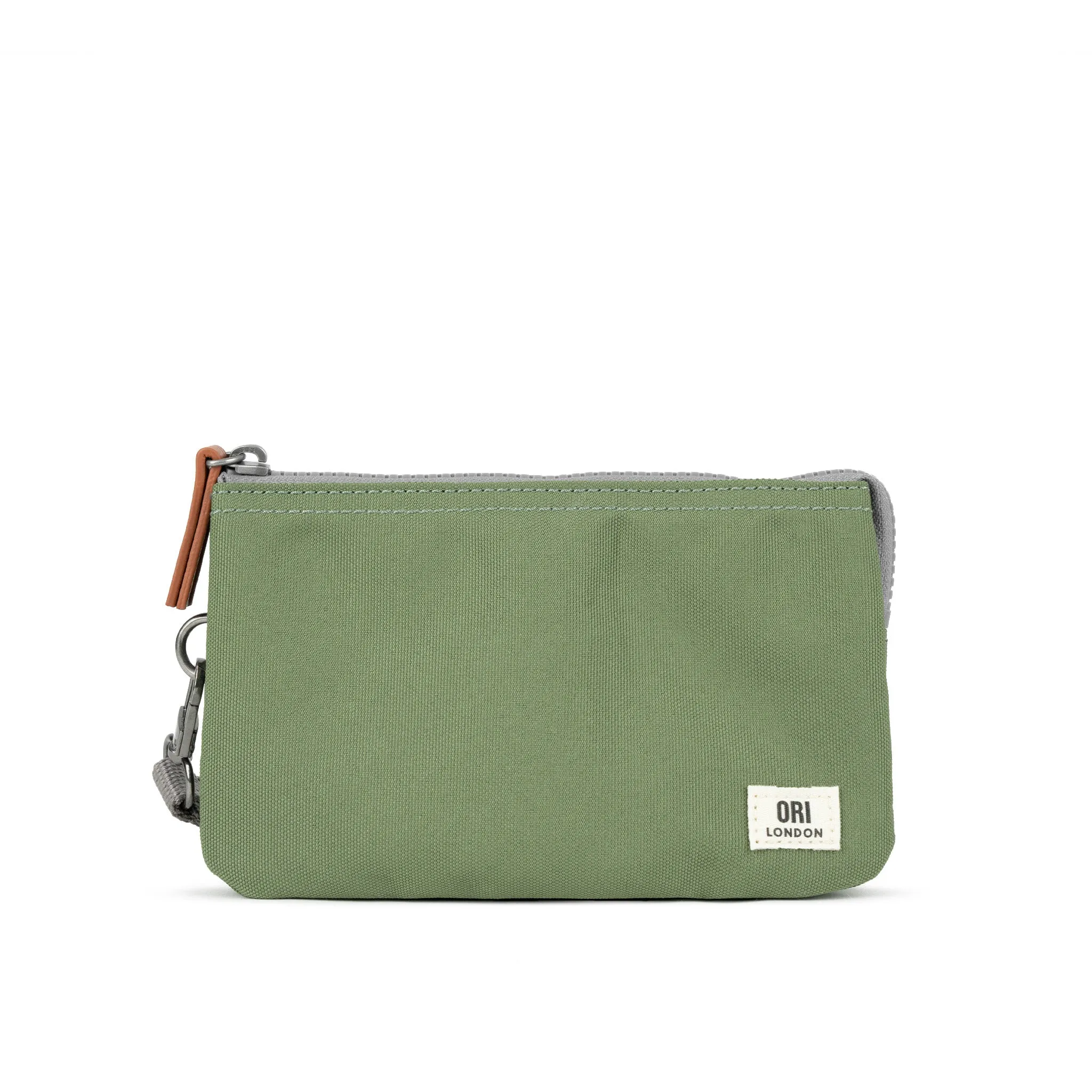 Carnaby with Wrist Strap Granite Recycled Canvas