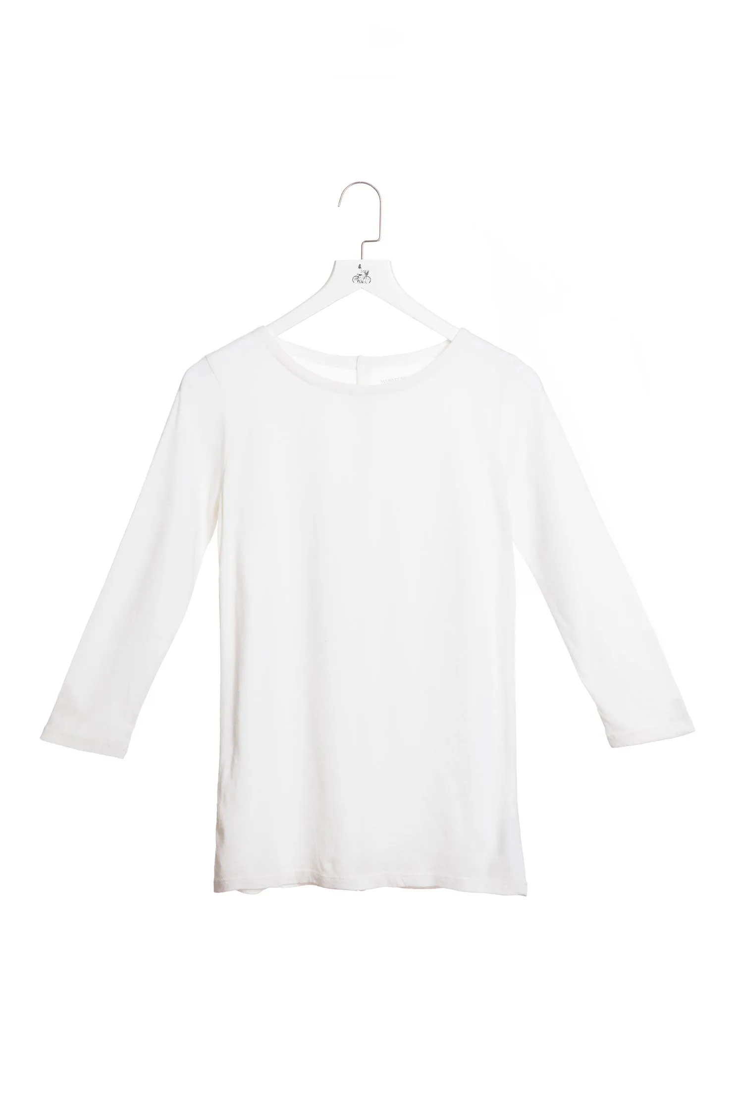 Cashmere-Blend Crew Neck T-Shirt