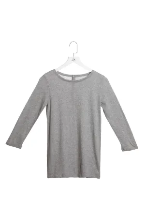 Cashmere-Blend Crew Neck T-Shirt