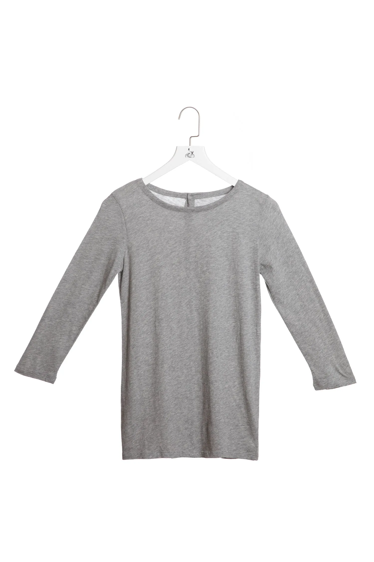 Cashmere-Blend Crew Neck T-Shirt