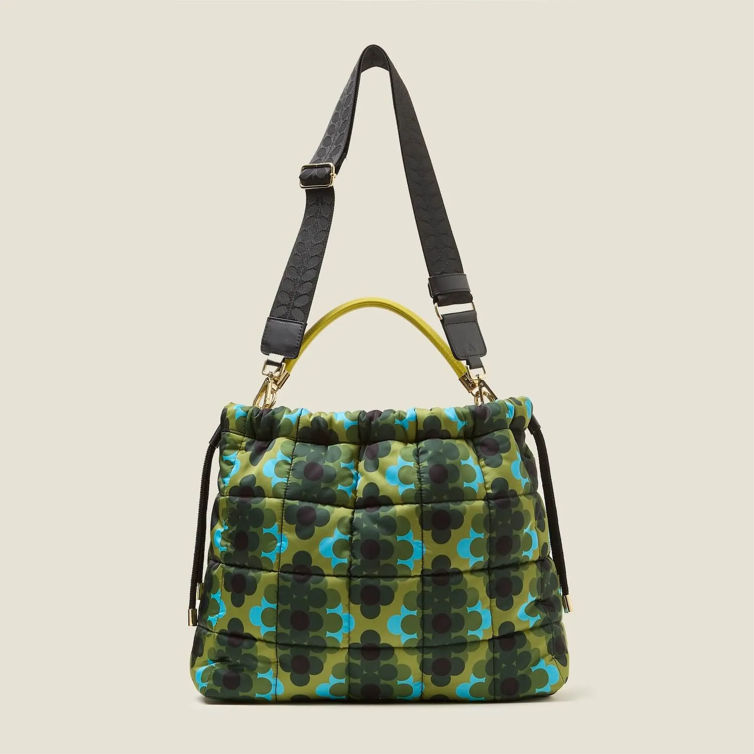 Cirrus Drawstring Handbag - Cosmos Green