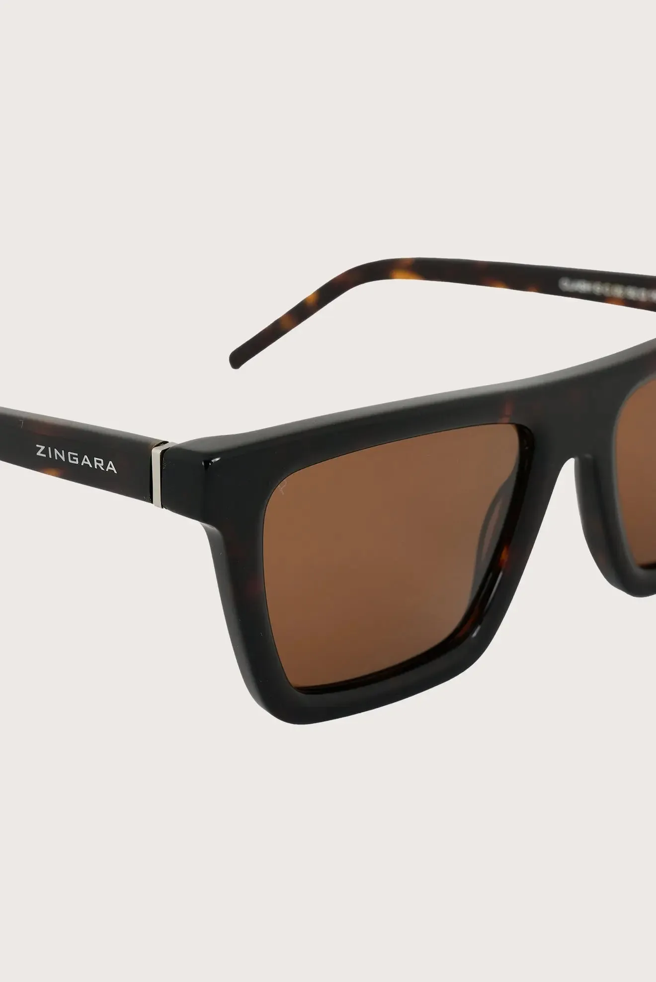 Clash S Glasses - Square - Dark Carey