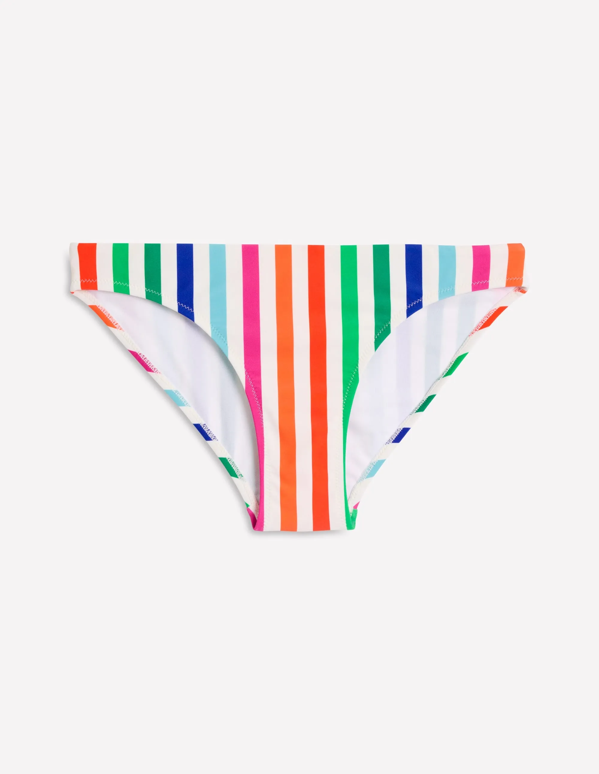 Classic Bikini Bottoms-Multi. Rainbow
