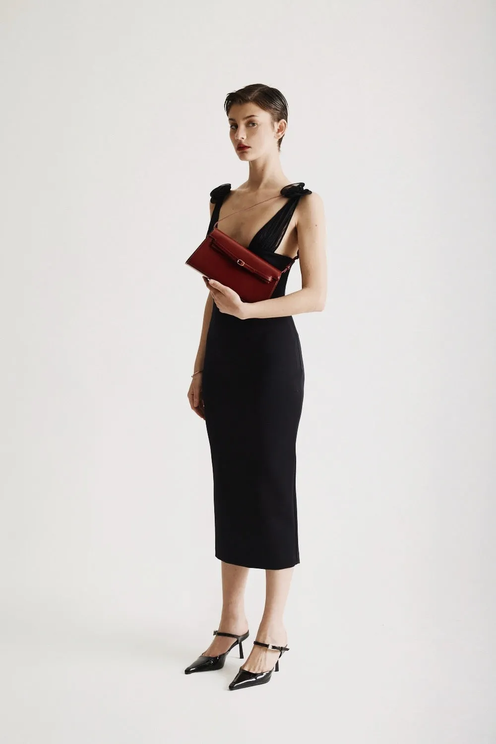 Dark Cherry Shoulder Bag