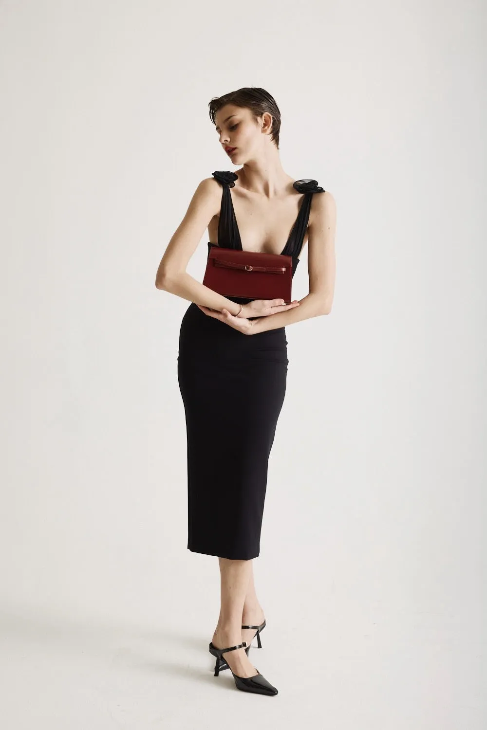 Dark Cherry Shoulder Bag