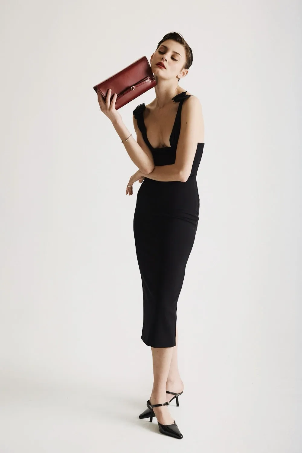 Dark Cherry Shoulder Bag