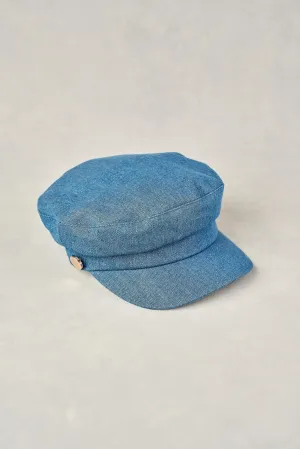 Denim Bakerboy Hat