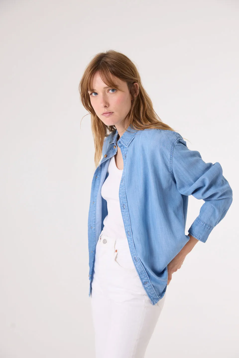 Denim Shirt  Maria Celeste Indigo