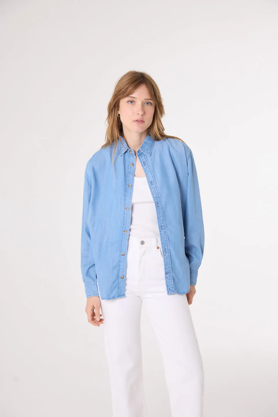 Denim Shirt  Maria Celeste Indigo