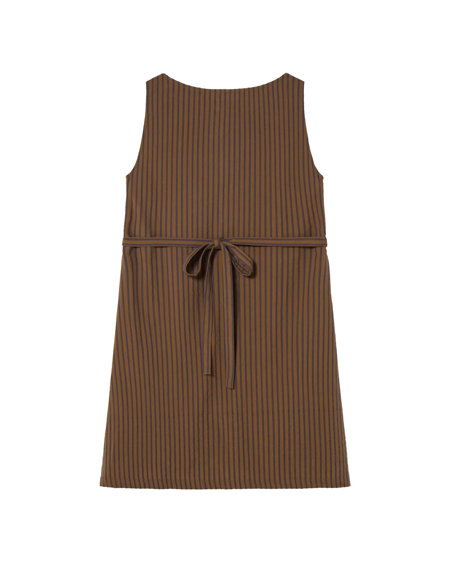 Dress Cecile Brown-Stripes
