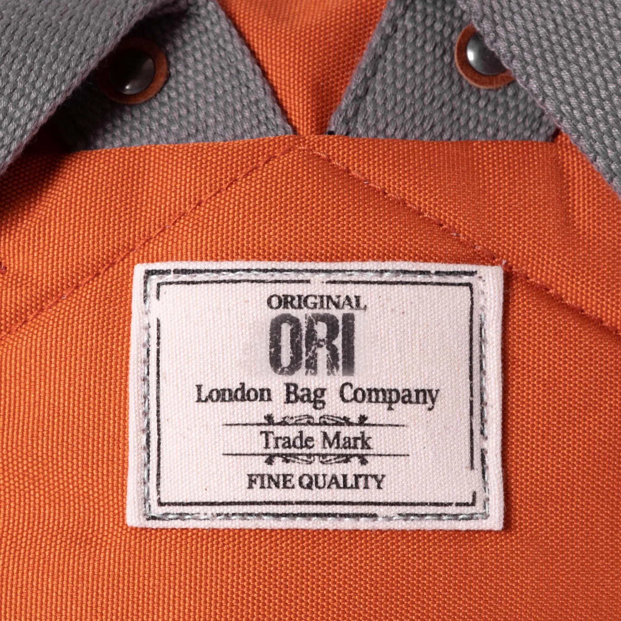 Finchley A Atomic Orange Recycled Canvas