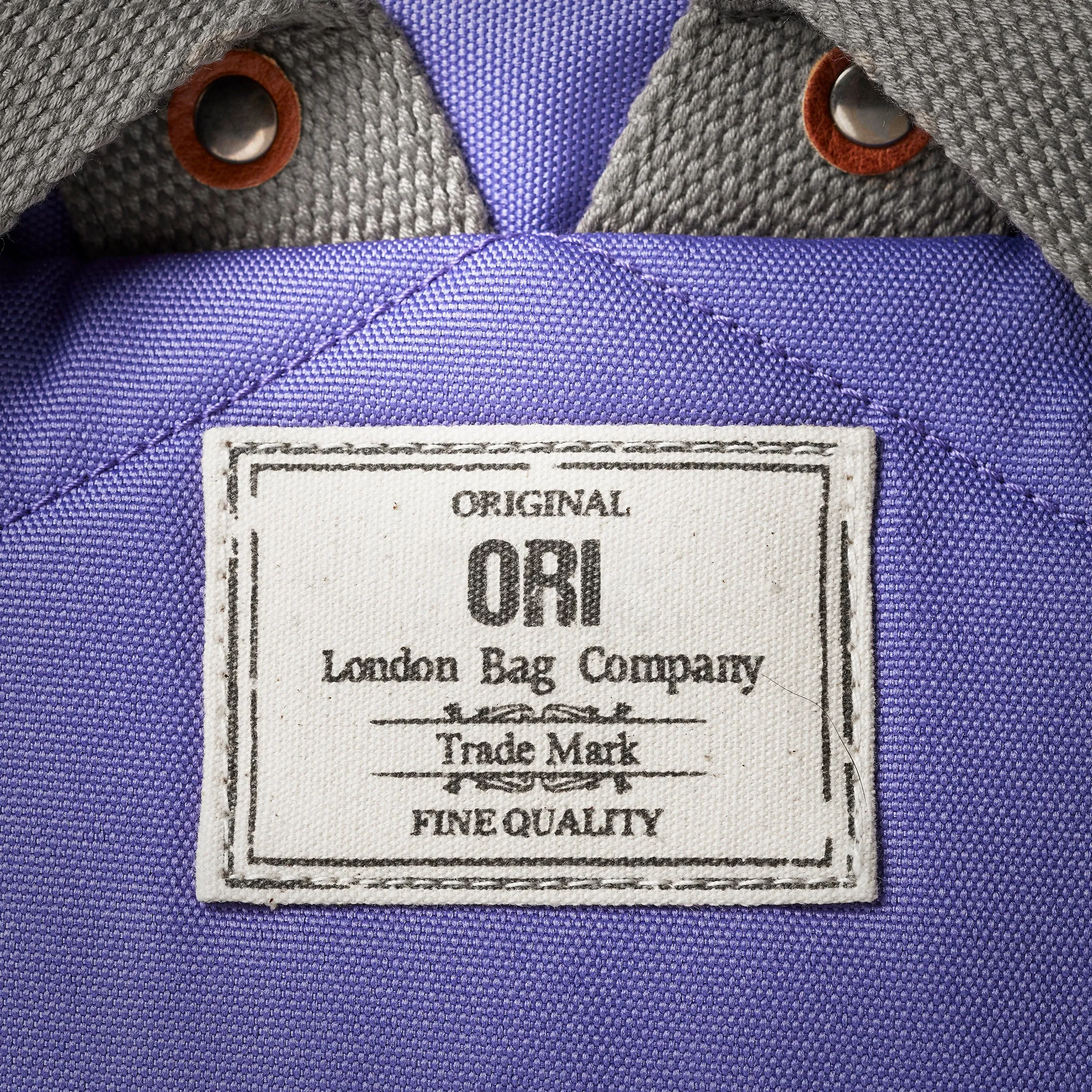 Finchley A Peri Purple Recycled Canvas