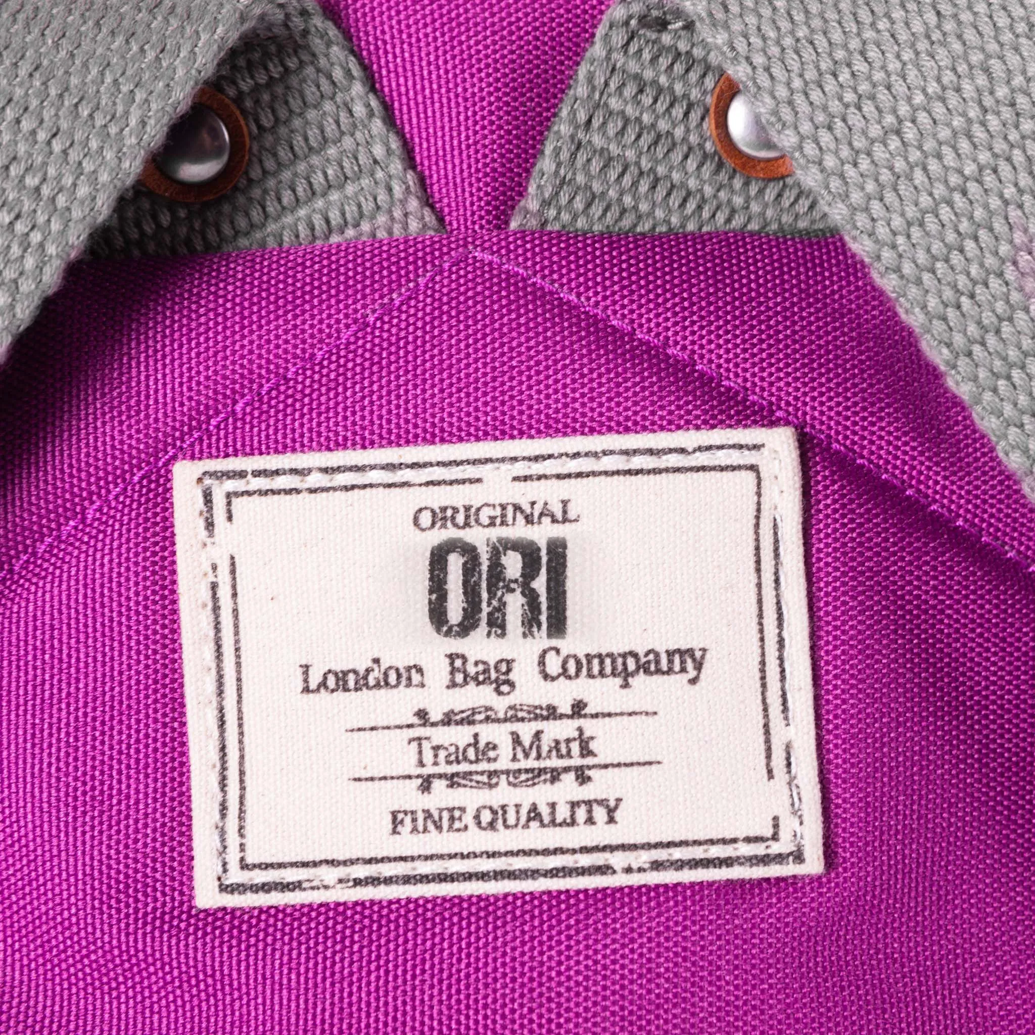 Finchley A Violet Recycled Canvas