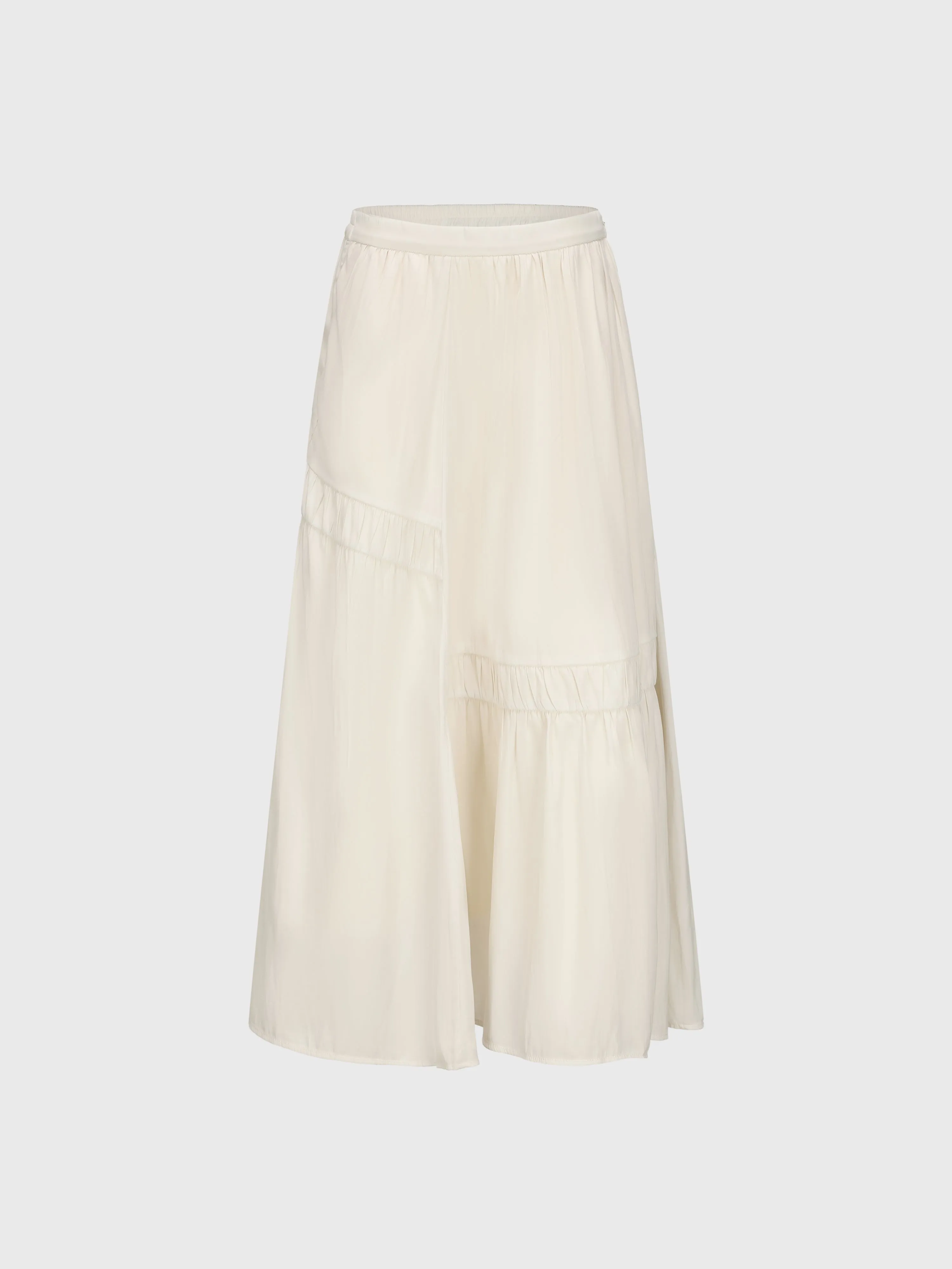 Flounce Maxi Skirt