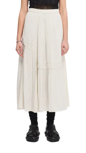 Flounce Maxi Skirt