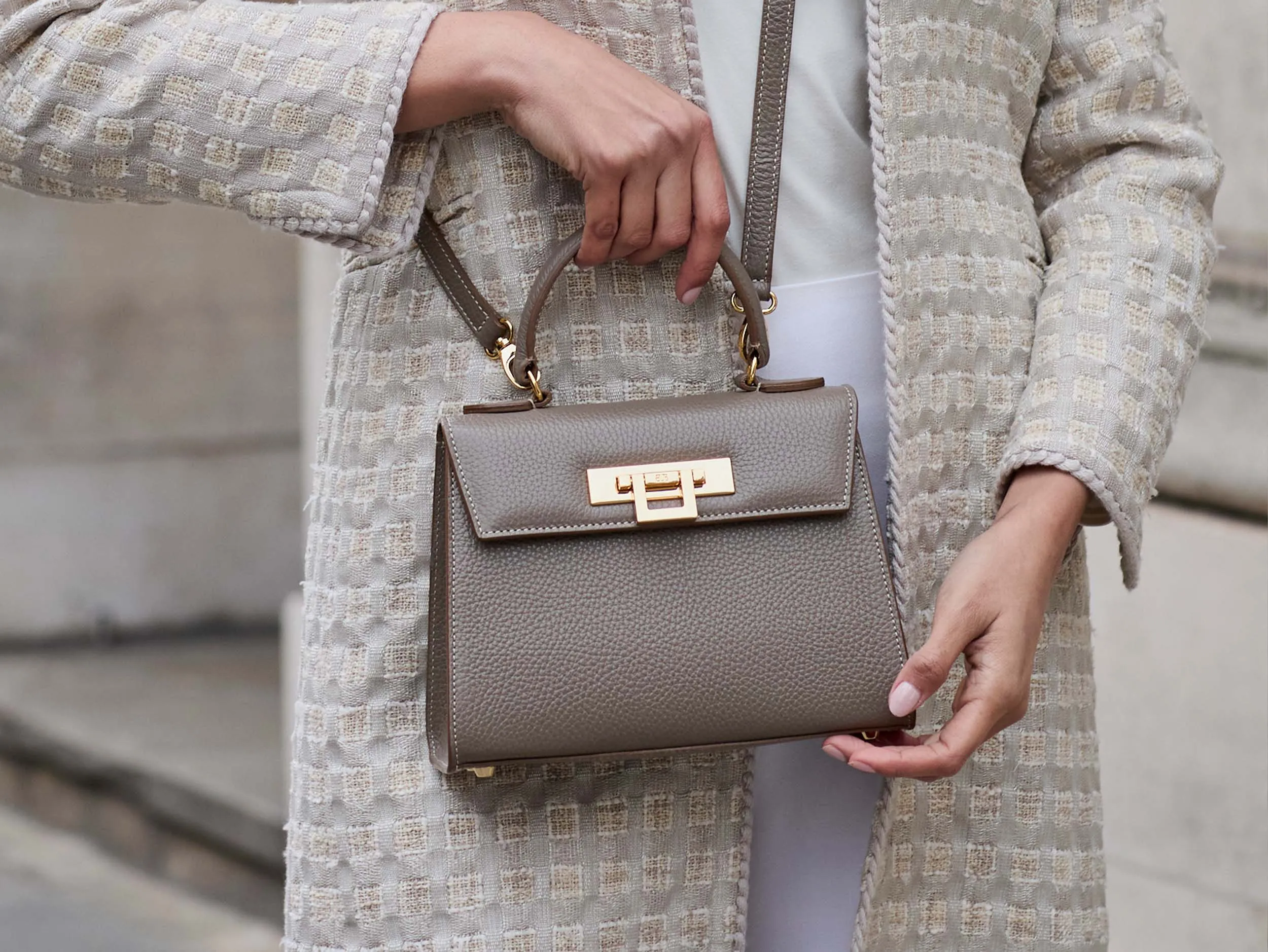 Fonteyn Midi Caribou - Taupe/Gold