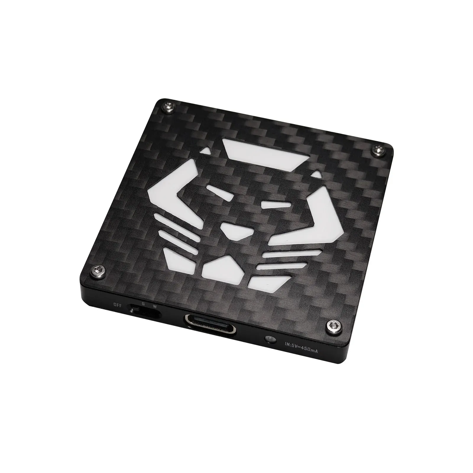 Glowing Velcro Logo Patch