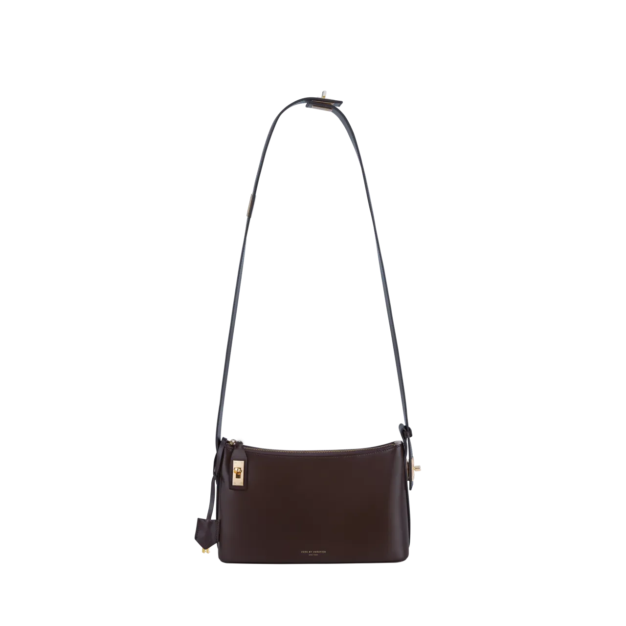 Gold Chocolate Hobo Bag