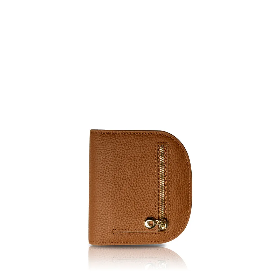 Half Moon Wallet - Volcanic Brown