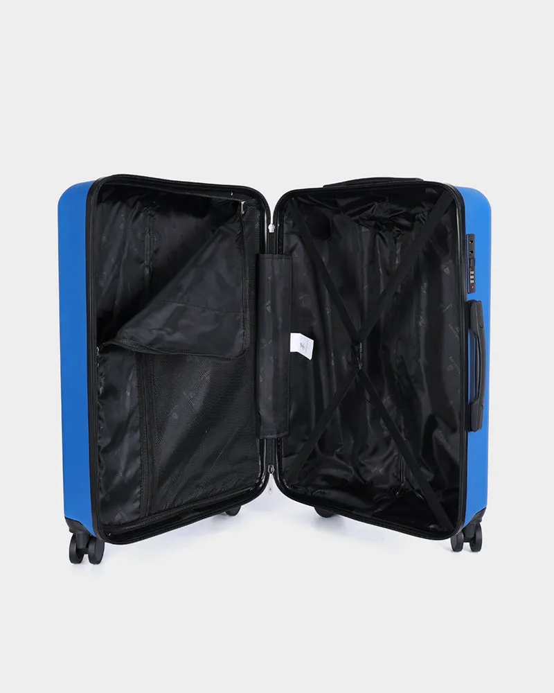 Hard Shell 3 Piece Luggage Set in Pearl Blue