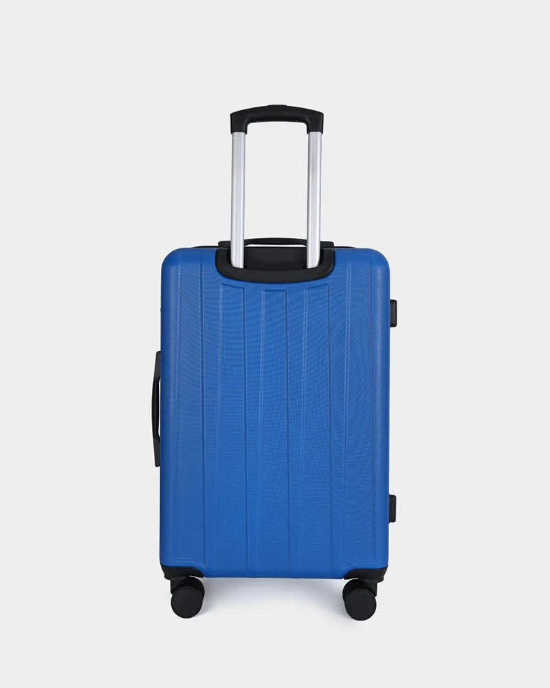 Hard Shell 3 Piece Luggage Set in Pearl Blue