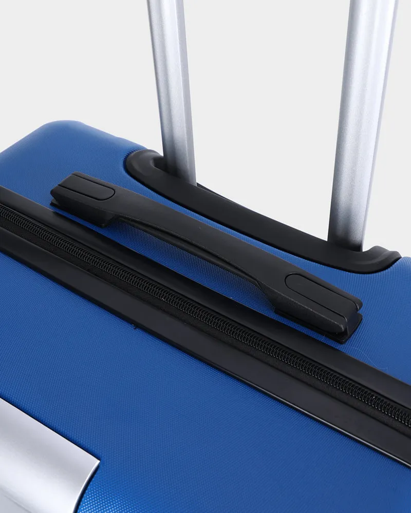 Hard Shell 3 Piece Luggage Set in Pearl Blue