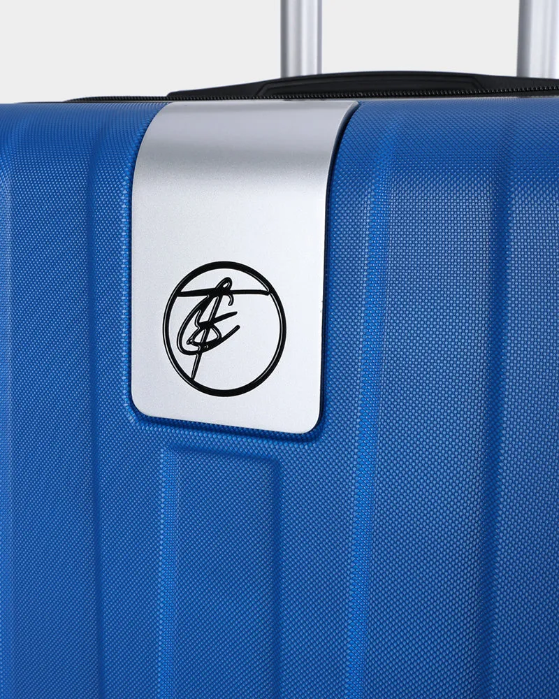 Hard Shell 3 Piece Luggage Set in Pearl Blue